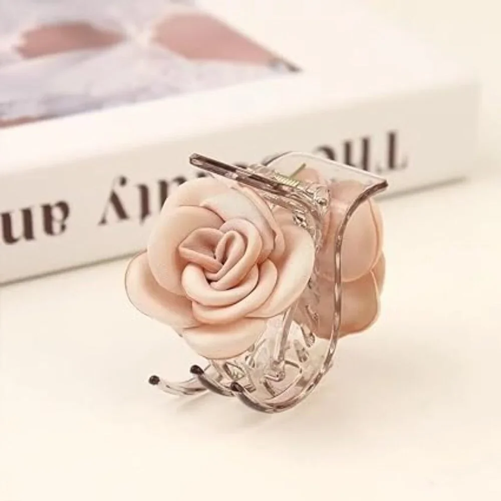 Roses Hair Claw Clips Set of 2